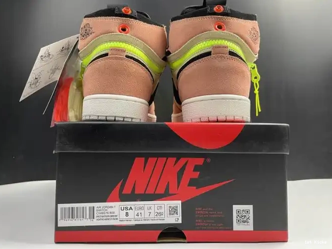 Jordan High Switch Air Peach CW6576-800 1 0520